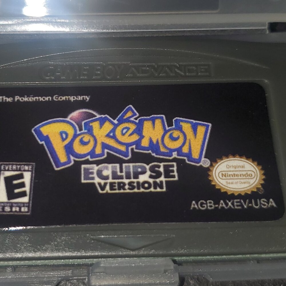 Pokemon Eclipse GBA ROM Hack Video Game